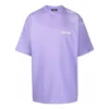 Political Campaign T-shirt, coupe large « Violet » 641675TKVJ13072