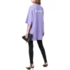 Political Campaign T-shirt, coupe large « Violet » 641675TKVJ13072