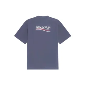 Political Campaign T-shirt, coupe moyenne « Gris foncé et blanc » 620967TKVJ11366 Political Campaign T-shirt, coupe moyenne « Gris foncé et blanc » 620967TKVJ11366