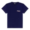 Political Campaign T-shirt, coupe moyenne « Pacific Blue White » 620967TKVJ11195