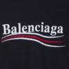 Political Campaign T-shirt superposé Oversized « Black » 698631TKVJ19070