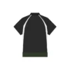Polos décontractés à manches courtes Balenciaga FW21 pour homme, double épaisseur, noir 661507TKVA51042