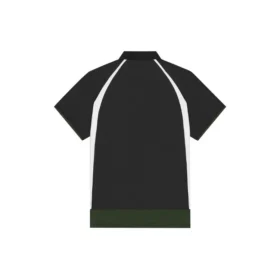 Polos décontractés à manches courtes Balenciaga FW21 pour homme, double épaisseur, noir 661507TKVA51042 Polos décontractés à manches courtes Balenciaga FW21 pour homme, double épaisseur, noir 661507TKVA51042