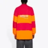 Polos à manches longues découpés « Framboise orange fluo » 657073TKVA56667