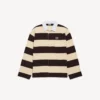 Polos pour homme marron foncé/beige Polos pour homme marron foncé/beige