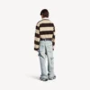 Polos pour homme marron foncé/beige Polos pour homme marron foncé/beige