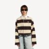 Polos pour homme marron foncé/beige Polos pour homme marron foncé/beige