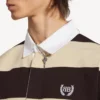 Polos pour homme marron foncé/beige Polos pour homme marron foncé/beige