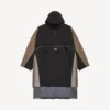 Poncho techwear pour homme, noir Poncho techwear pour homme, noir