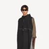 Poncho techwear pour homme, noir Poncho techwear pour homme, noir