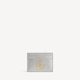 Porte-carte de passeport pour homme, couleur argent