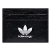 Porte-cartes Balenciaga x adidas « Black » 721895210M61091