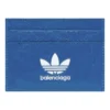Porte-cartes Balenciaga x adidas « Blue » 721895210M64391