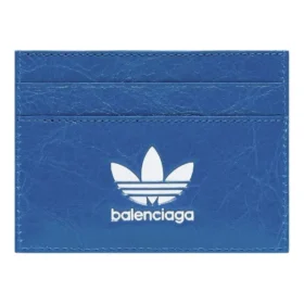 Porte-cartes Balenciaga x adidas « Blue » 721895210M64391