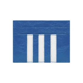 Porte-cartes Balenciaga x adidas « Blue » 721895210M64391
