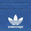 Porte-cartes Balenciaga x adidas « Blue » 721895210M64391