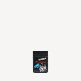Porte-cartes Cash Magnet pour homme, noir/multicolore