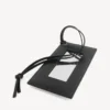 Porte-cartes « City » avec breloque et miroir pour femme, noir Porte-cartes « City » avec breloque et miroir pour femme, noir