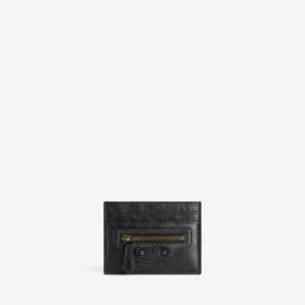 Porte-cartes City pour femme, noir