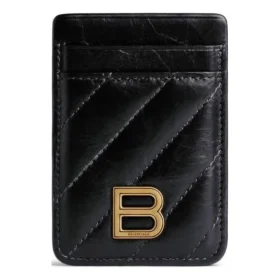 Porte-cartes Crush Magnet matelassé « Noir » 782132210J11000
