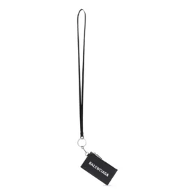 Porte-cartes et porte-monnaie sur porte-clés « Noir » 5945481ROP31000