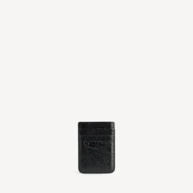 Porte-cartes Le City Magnet pour homme, noir