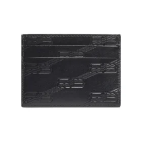 Porte-cartes Monogram gaufré avec coffret « Noir » 717763210JS1000