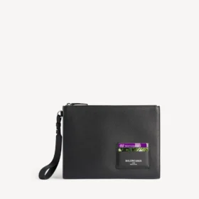 Porte-cartes pour homme, noir