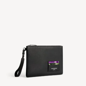 Porte-cartes pour homme, noir