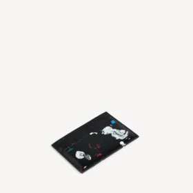 Porte-cartes pour homme noir/multicolore Porte-cartes pour homme noir/multicolore