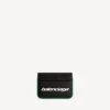 Porte-cartes pour homme style motard, noir