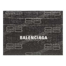 Porte-cartes Signature en toile enduite BB Monogram « Noir » 594309210D81061