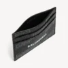 Porte-cartes Signature en toile enduite BB Monogram noire