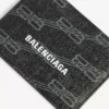 Porte-cartes Signature en toile enduite BB Monogram noire