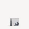 Porte-monnaie carré plié pour homme, gris clair Porte-monnaie carré plié pour homme, gris clair