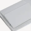 Porte-monnaie carré plié pour homme, gris clair Porte-monnaie carré plié pour homme, gris clair