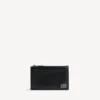 Porte-monnaie et porte-cartes long Monaco pour homme, noir