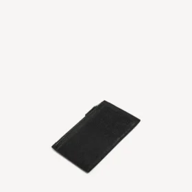 Porte-monnaie et porte-cartes long pour homme, noir