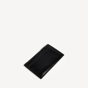 Porte-monnaie et porte-cartes long « Superbusy » pour homme, en noir