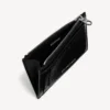 Porte-monnaie et porte-cartes long « Superbusy » pour homme, en noir Porte-monnaie et porte-cartes long « Superbusy » pour homme, en noir
