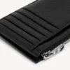 Porte-monnaie et porte-cartes long « Superbusy » pour homme, en noir Porte-monnaie et porte-cartes long « Superbusy » pour homme, en noir