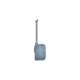 Porte-monnaie Le Cagole en Denim avec strass « Bleu » 7767692109U4715