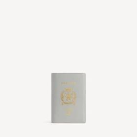 Porte-passeport pour homme gris Balenciaga