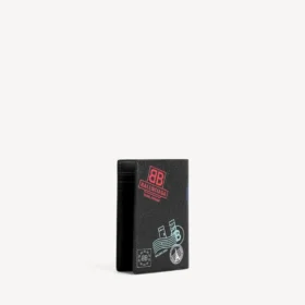 Porte-passeport pour homme noir/multicolore