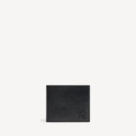 Portefeuille carré pliant Monaco pour homme, noir