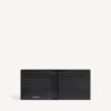 Portefeuille carré pliant Monaco pour homme, noir