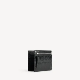 Portefeuille carré pliant pour homme « Superbusy »  en noir