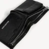 Portefeuille carré pliant pour homme « Superbusy »  en noir
