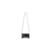 Portefeuille Hourglass à chaîne métallisé « Gris » 6560502AAVG1314