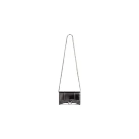 Portefeuille Hourglass à chaîne métallisé « Gris » 6560502AAVG1314
